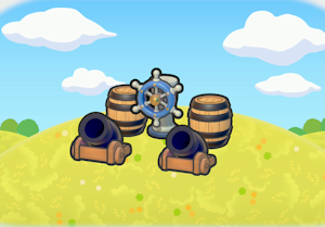 Playing pirate