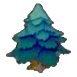 Large pointy tree