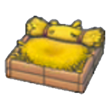 나무 침대